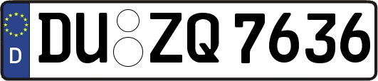 DU-ZQ7636