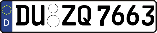 DU-ZQ7663
