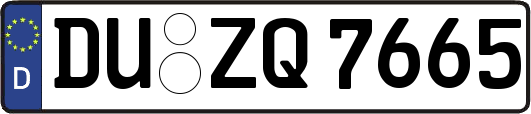 DU-ZQ7665