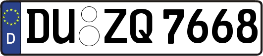DU-ZQ7668