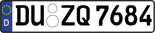 DU-ZQ7684
