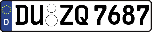 DU-ZQ7687