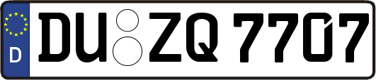 DU-ZQ7707