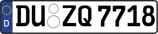 DU-ZQ7718