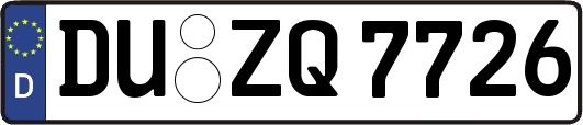 DU-ZQ7726