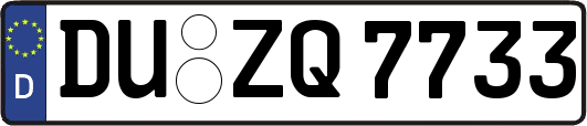 DU-ZQ7733