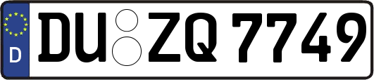 DU-ZQ7749