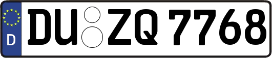 DU-ZQ7768