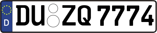 DU-ZQ7774