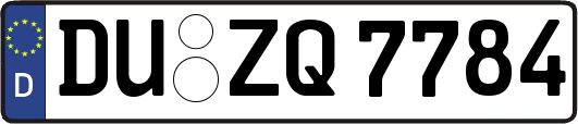 DU-ZQ7784