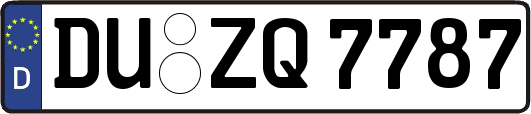 DU-ZQ7787