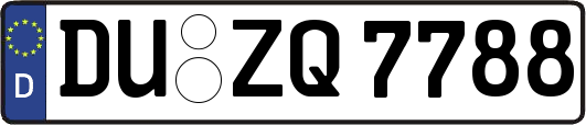 DU-ZQ7788