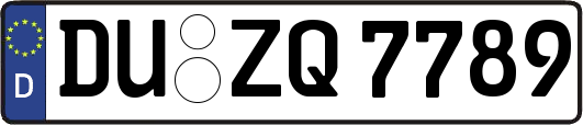DU-ZQ7789
