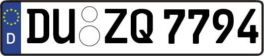 DU-ZQ7794