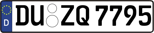 DU-ZQ7795