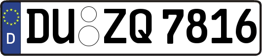 DU-ZQ7816