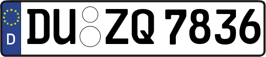 DU-ZQ7836