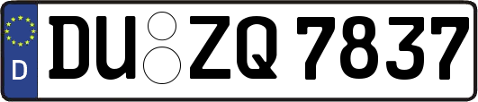 DU-ZQ7837