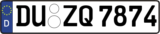 DU-ZQ7874