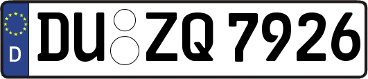 DU-ZQ7926
