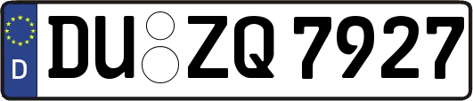 DU-ZQ7927