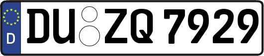 DU-ZQ7929