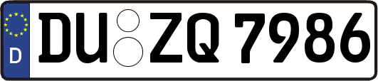 DU-ZQ7986