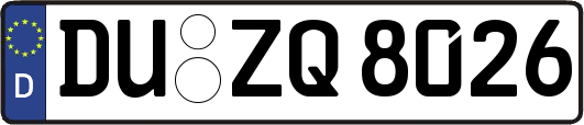DU-ZQ8026