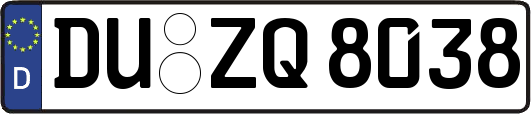 DU-ZQ8038