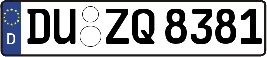 DU-ZQ8381