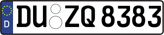 DU-ZQ8383
