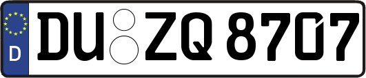 DU-ZQ8707