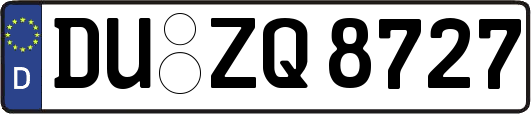 DU-ZQ8727