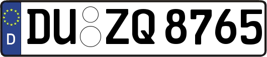 DU-ZQ8765