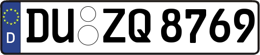 DU-ZQ8769