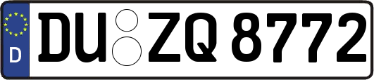 DU-ZQ8772