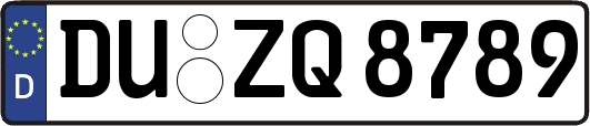 DU-ZQ8789