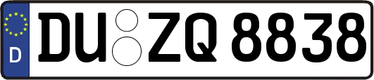 DU-ZQ8838