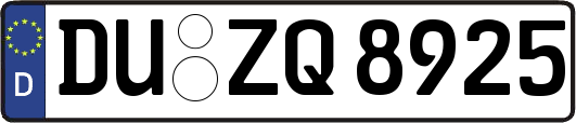 DU-ZQ8925