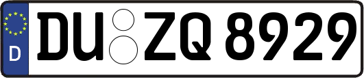 DU-ZQ8929