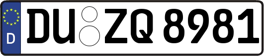DU-ZQ8981