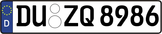 DU-ZQ8986