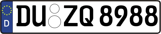 DU-ZQ8988