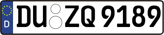 DU-ZQ9189