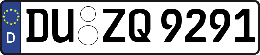 DU-ZQ9291