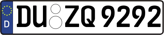 DU-ZQ9292