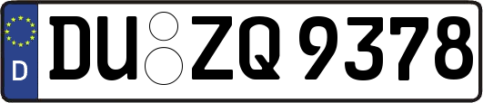 DU-ZQ9378