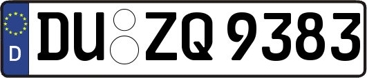 DU-ZQ9383