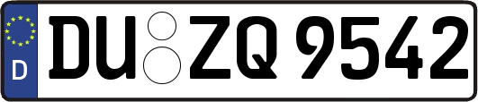 DU-ZQ9542