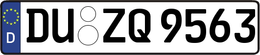 DU-ZQ9563